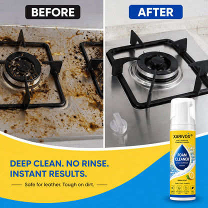🔥Last Day 50% OFF🔥 Foam No-Rinse Cleaner — One Foam, More Surfaces for Tough Stains, Sofas, Carpets, Upholstery & Car Interiors