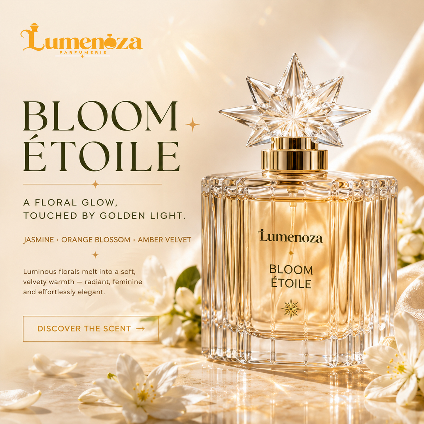 Lumenoza® BLOOM ÉTOILE Eau de Parfum