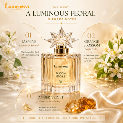 Lumenoza® BLOOM ÉTOILE Eau de Parfum