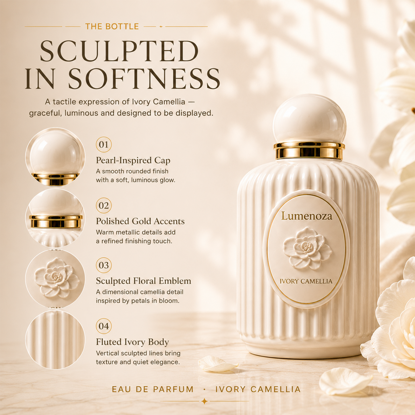 Lumenoza® IVORY CAMELLIA Eau de Parfum