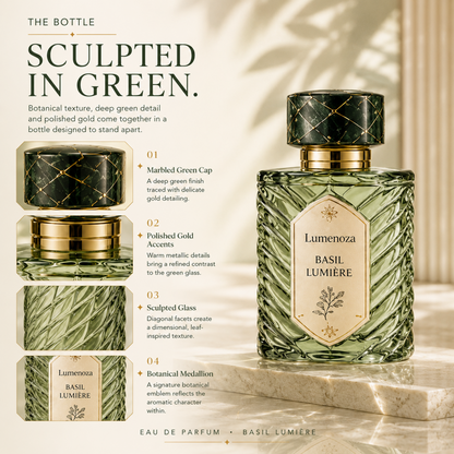 🌿 Lumenoza® BASIL LUMIÈRE Eau de Parfum