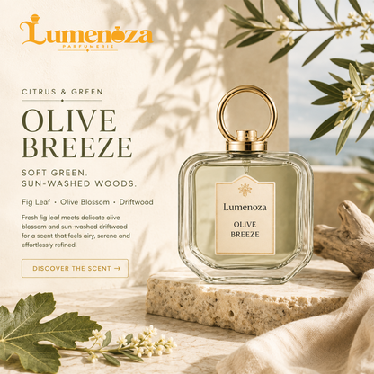 🌿 Lumenoza® OLIVE BREEZE Eau de Parfum