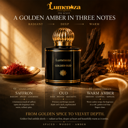 ✨ Lumenoza® GOLDEN OUD Eau de Parfum