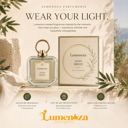 🌿 Lumenoza® OLIVE BREEZE Eau de Parfum