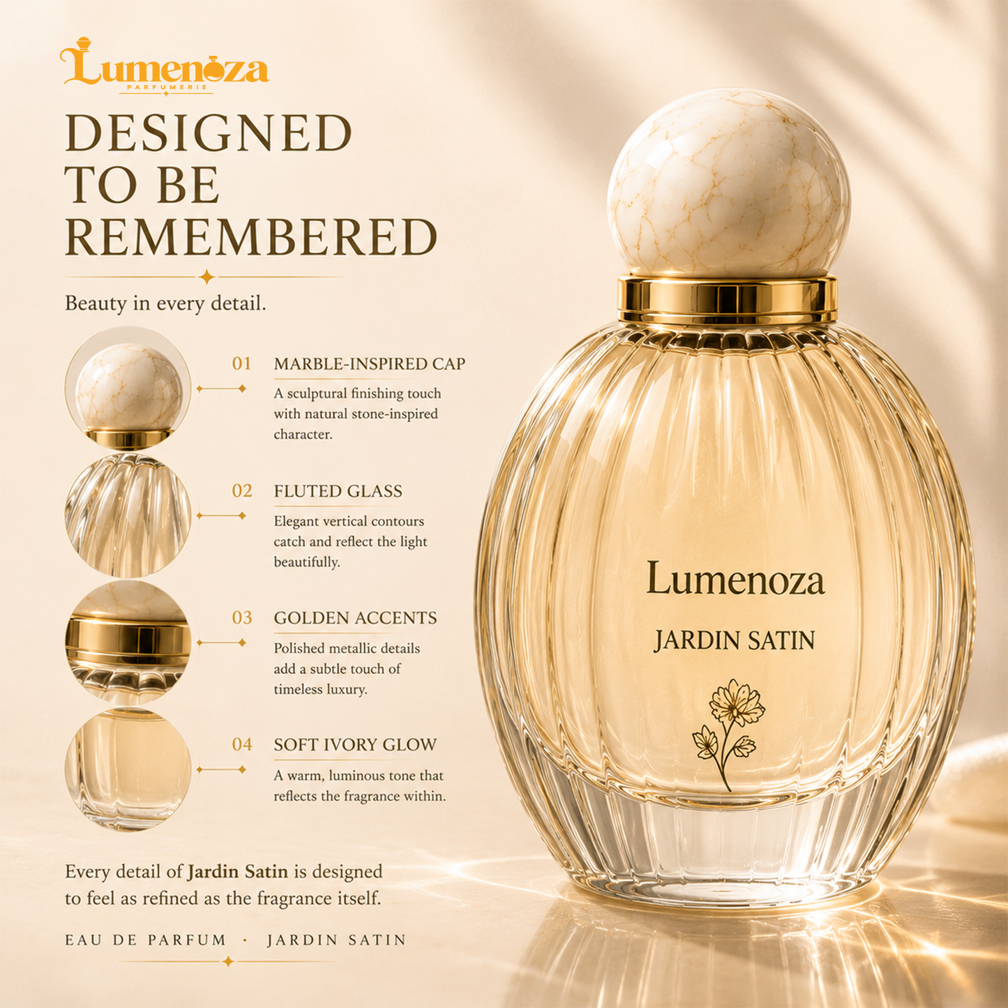 Lumenoza® JARDIN SATIN Eau de Parfum