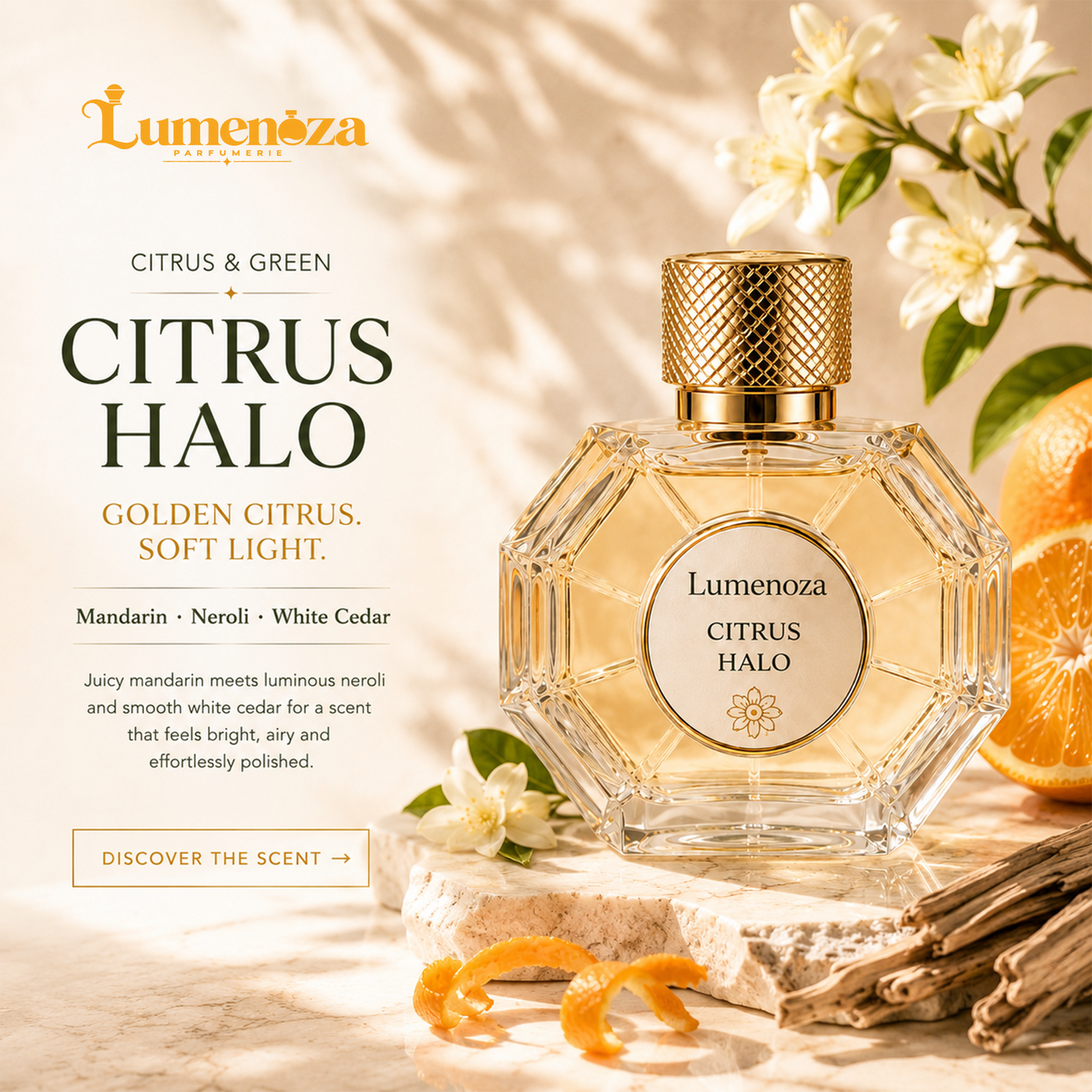 🍊 Lumenoza® CITRUS HALO Eau de Parfum